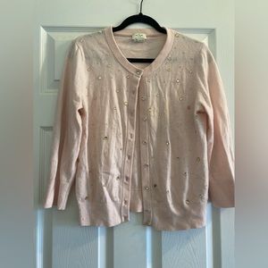 Kate Spade rhinestone cardigan